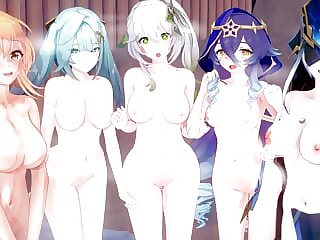GENSHIN Full force HENTAI..