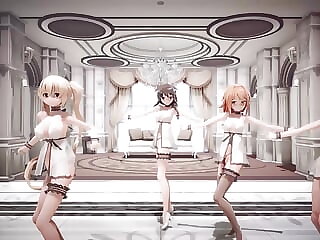 Mmd R-18 Anime Girls Sexy..