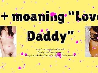 Moaning Love You DADDY ASMR